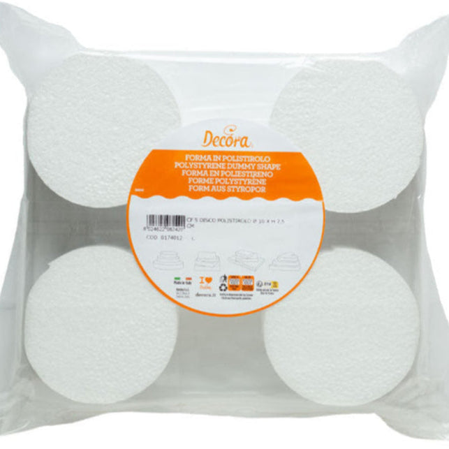 Round Dummies 10cm x 7.5cm pk 5