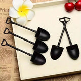 SUGAR SISTERS - Mini Black Bento Shovels/Spoons Pk 5