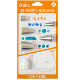 Piping Nozzle Set ORANGE Pk 7