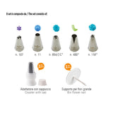 Piping Nozzle Set GREEN Pk 7