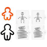 Skeleton & Mummy  Cookie Cutters