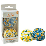 Amalfi Lemon Cupcake Cases Pk 36