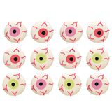 Scary Eyes Sugar Decorations Pk 12