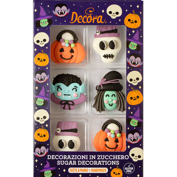 Sugar Horrors Sugar Decorations Pk 6