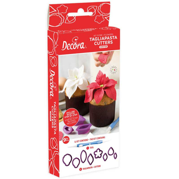 Poinsettia Cutter Kit Set 8