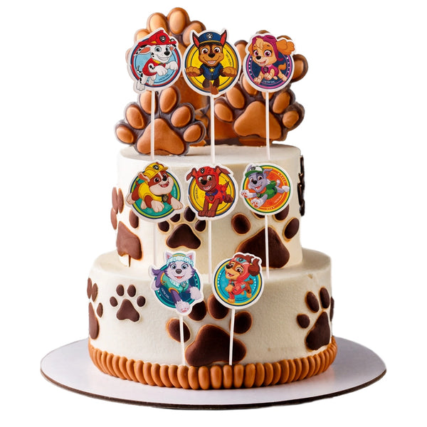 Paw Patrol Cupcake Toppers Pk 16