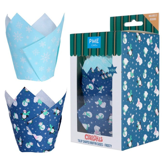 Frosty Tulip Cases Pk 24
