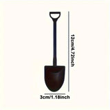 SUGAR SISTERS - Mini Black Bento Shovels/Spoons Pk 5