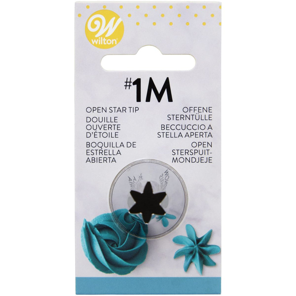 WILTON 1M Open Star Nozzle