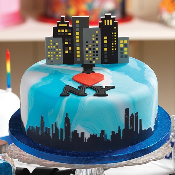 Skyline Cake Decoration 130mm