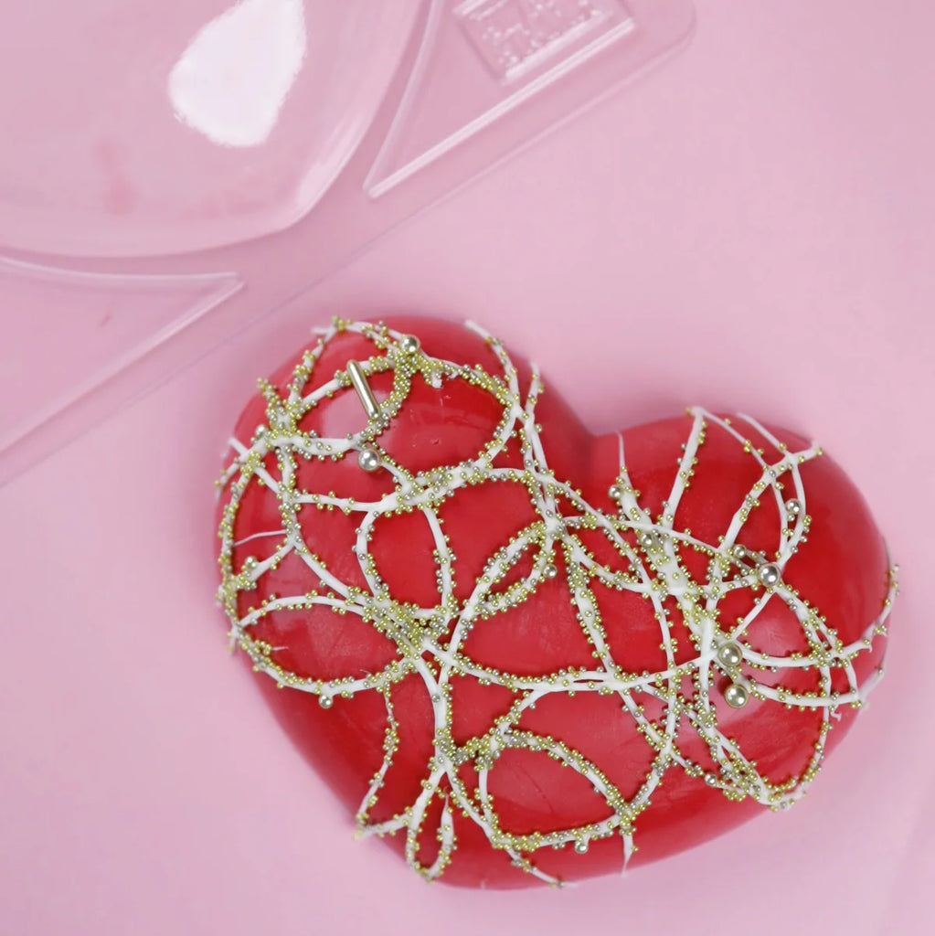 Large Smooth Heart Treat Mould SWEET STAMP