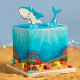 Shark Tale Cake Decoration 150 x 111mm & 147 x 63.5mm (inc pic)