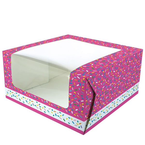 Sprinkles Cake Box - 10" X 5"
