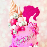 SUGAR SISTERS - Pink Mirror Ball Set Pk 6