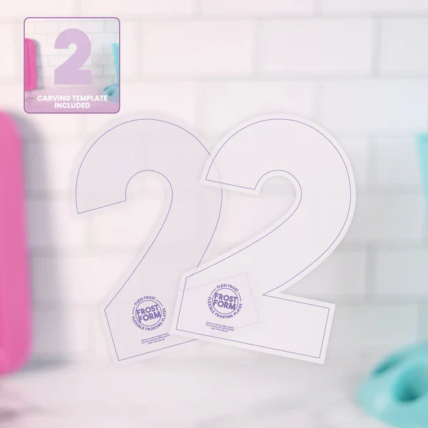 FROST FORM - Flexi Frost & Carve Ganache Plates Set 2 No 2