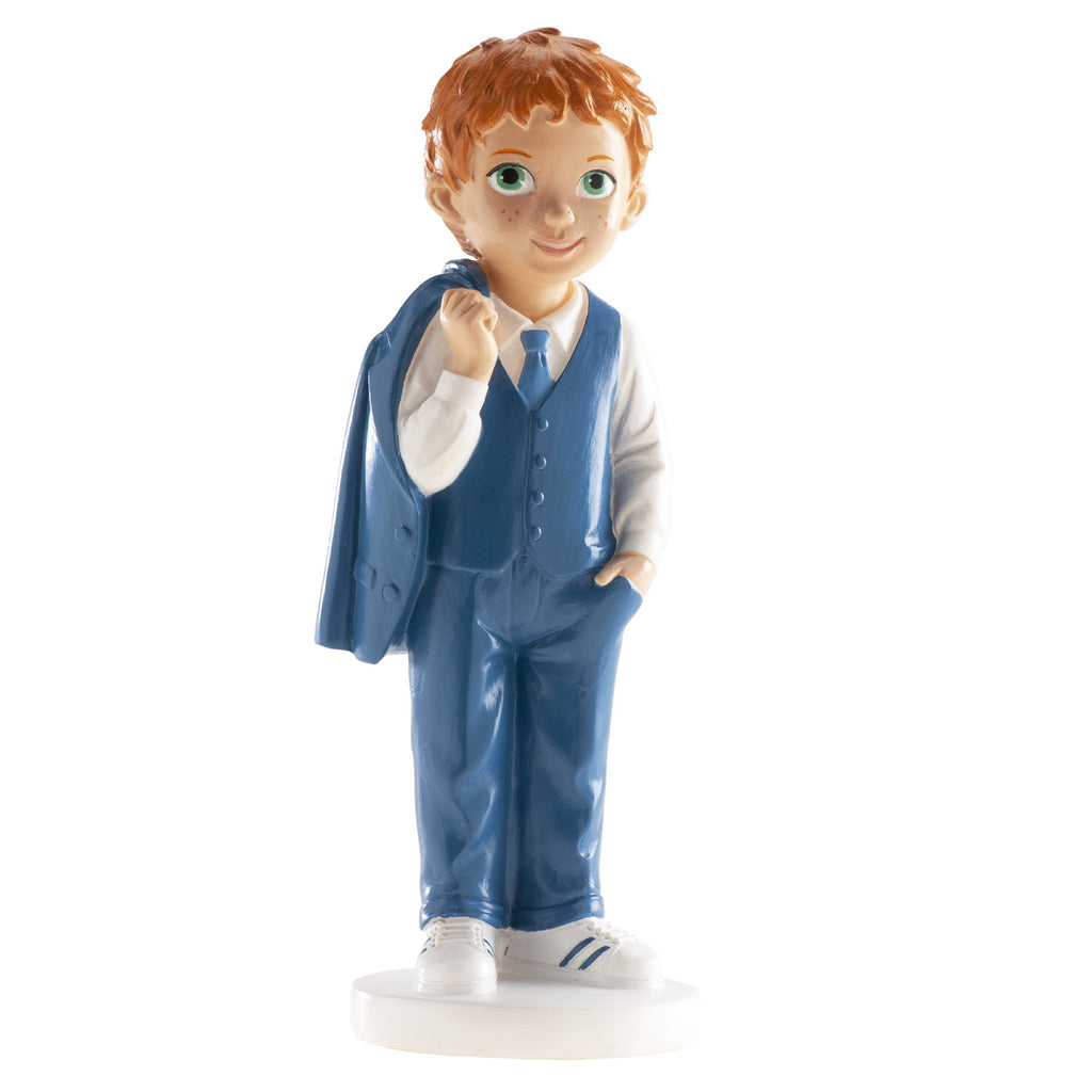 Communion Boy Cake Topper Informal 16.4cm