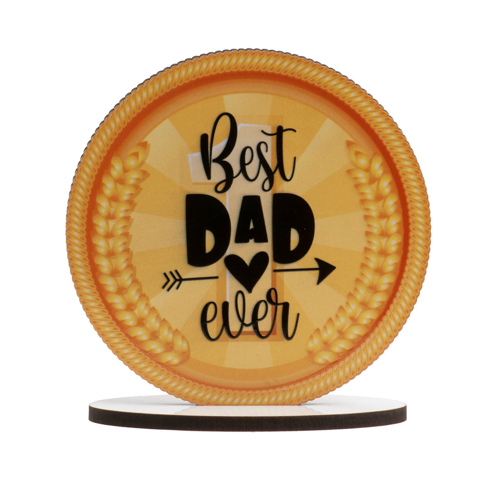 Best Dad Ever Cake Topper 11,5cm