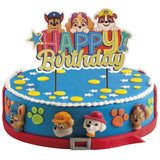 Happy Birthday Cake Topper - Paw Patrol