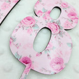 Pretty Pink Flower Number Toppers (Asstd Numbers)