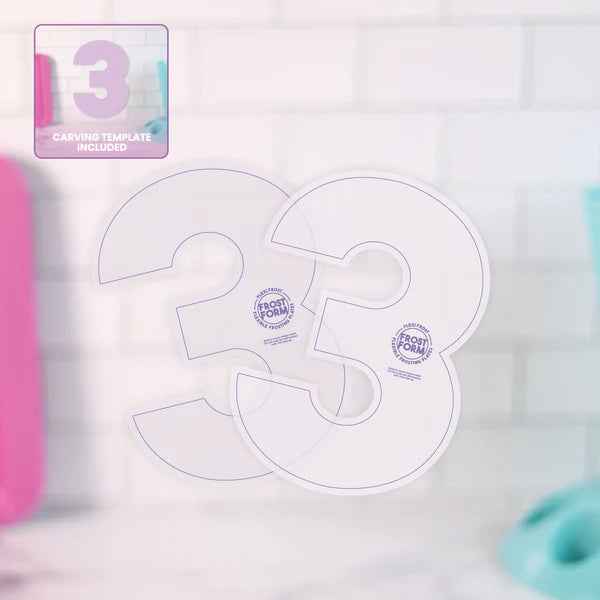 FROST FORM - Flexi Frost & Carve Ganache Plates Set 2 No 3
