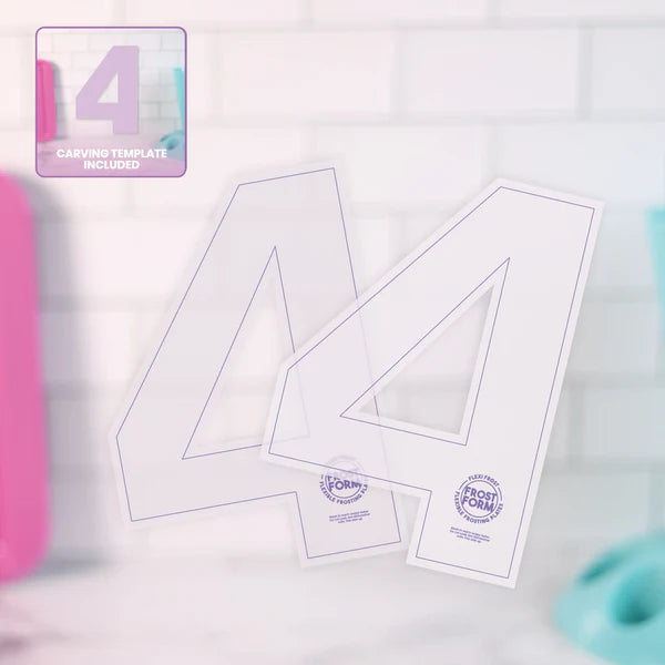 FROST FORM - Flexi Frost & Carve Ganache Plates Set 2 No 4