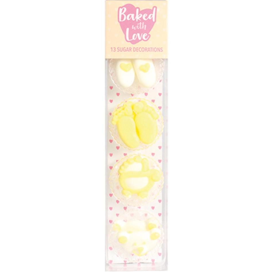 Sugar Decoration Baby Lemon Pk 8