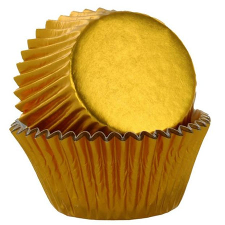 Baby Pink Foil Cupcake Cases Pk 24