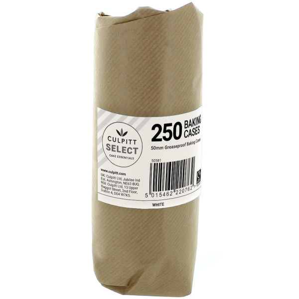 Cupcake Cases White Pk 250