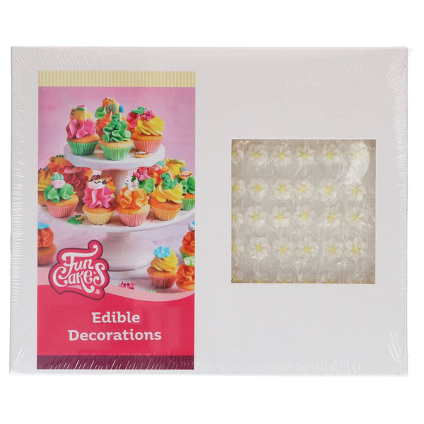 Blossom Mix White/Yellow Sugar Decorations Pk 492