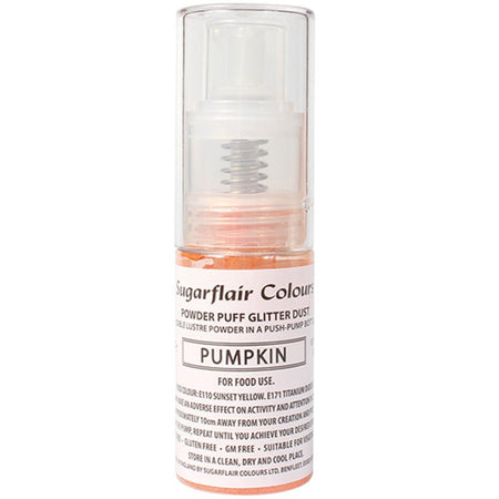 Light Gold Glitter Dust POWDER PUFF 10g