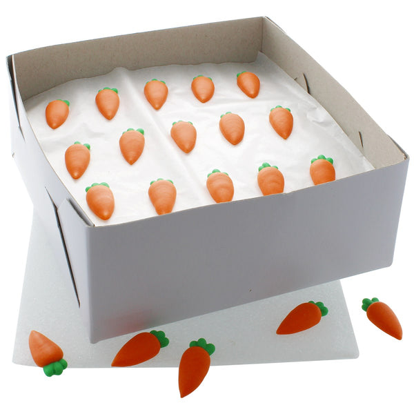 Carrot Sugar Decorations Pk 60