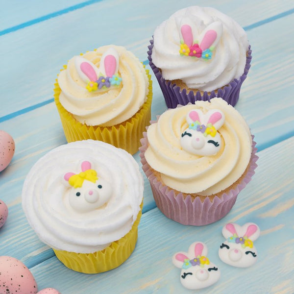 Bunny Collection Sugar Decorations Pk 12