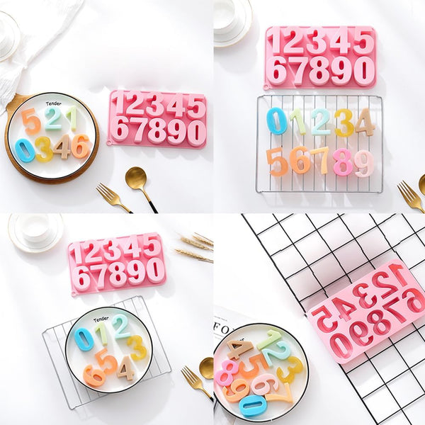 SUGAR SISTERS - Large Number Mould