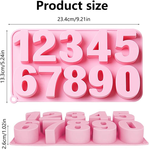 SUGAR SISTERS - Large Number Mould