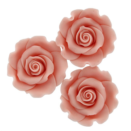 Pink Daisy Collection Sugar Decorations - 12 Pack