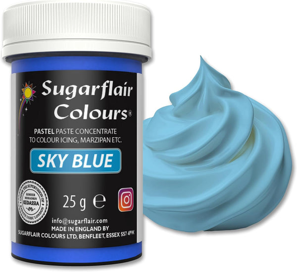 Sky Blue SugarFlair Gel paste