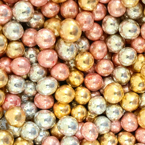 SUGAR SISTERS- Chocoballs Mini Crispy Metallic Mix 5mm 70g