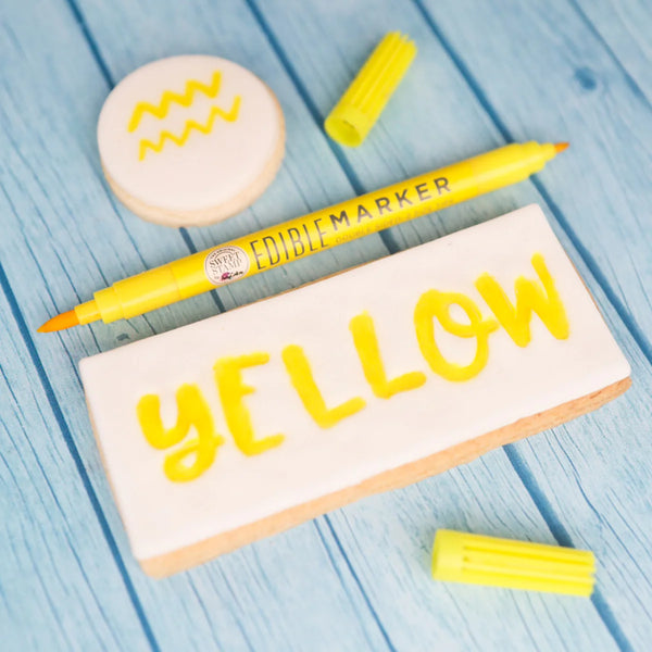 Edible Marker Yellow Matt