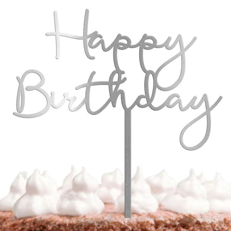 Soccer Happy Birthday Topper Medium Green