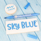 Edible Marker Sky Blue  Matt