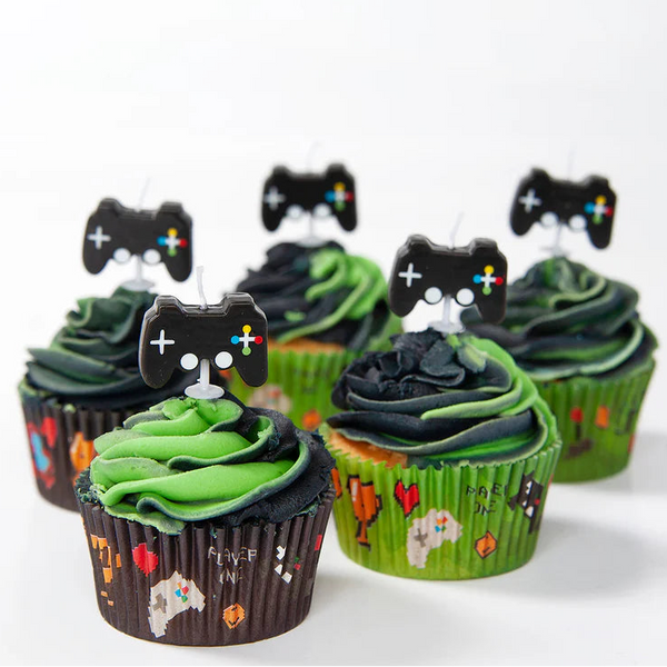 Gamers Party Pick Candles Pk 5