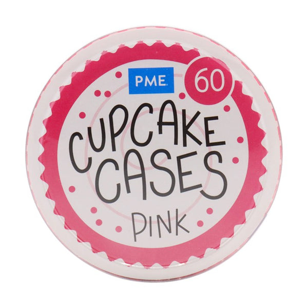 Cupcake Cases Pink Pk 60 PME