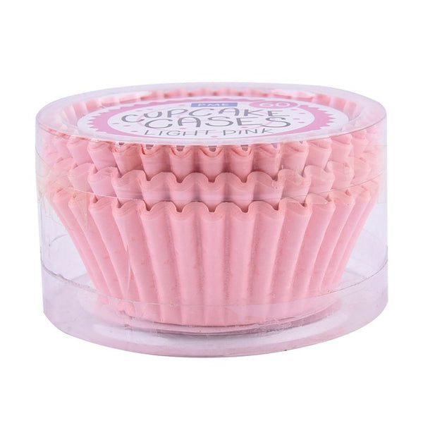 Cupcake Cases Pale Pink Pk 60 PME