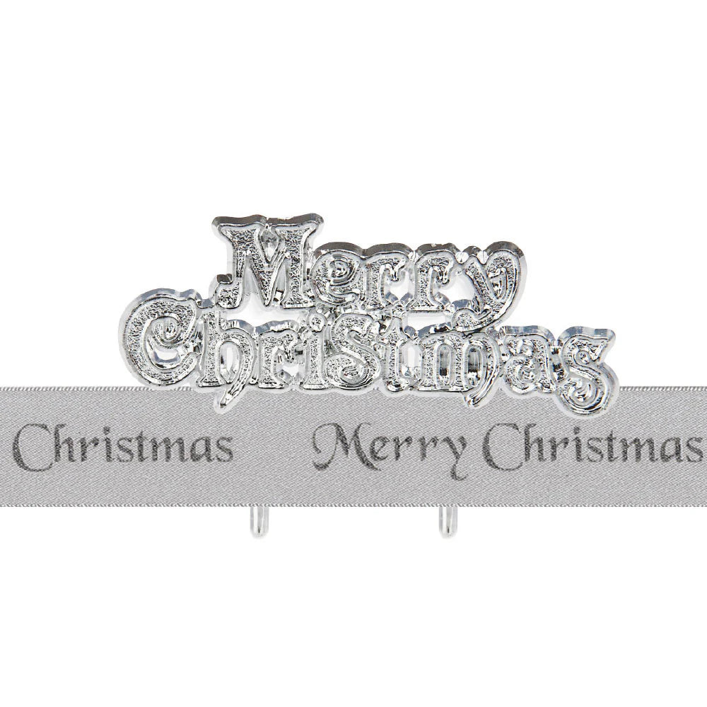Silver Motto and Ribbon Kit