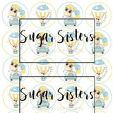 Baby Giraffe Edible Toppers - (20 Toppers)