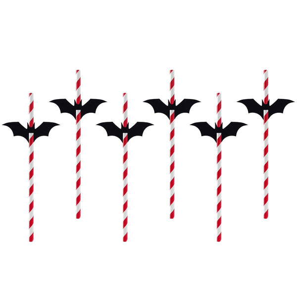 Bat Paper Straws