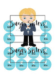 Blond Communion Boy Edible Decal - (1 Image 6.5