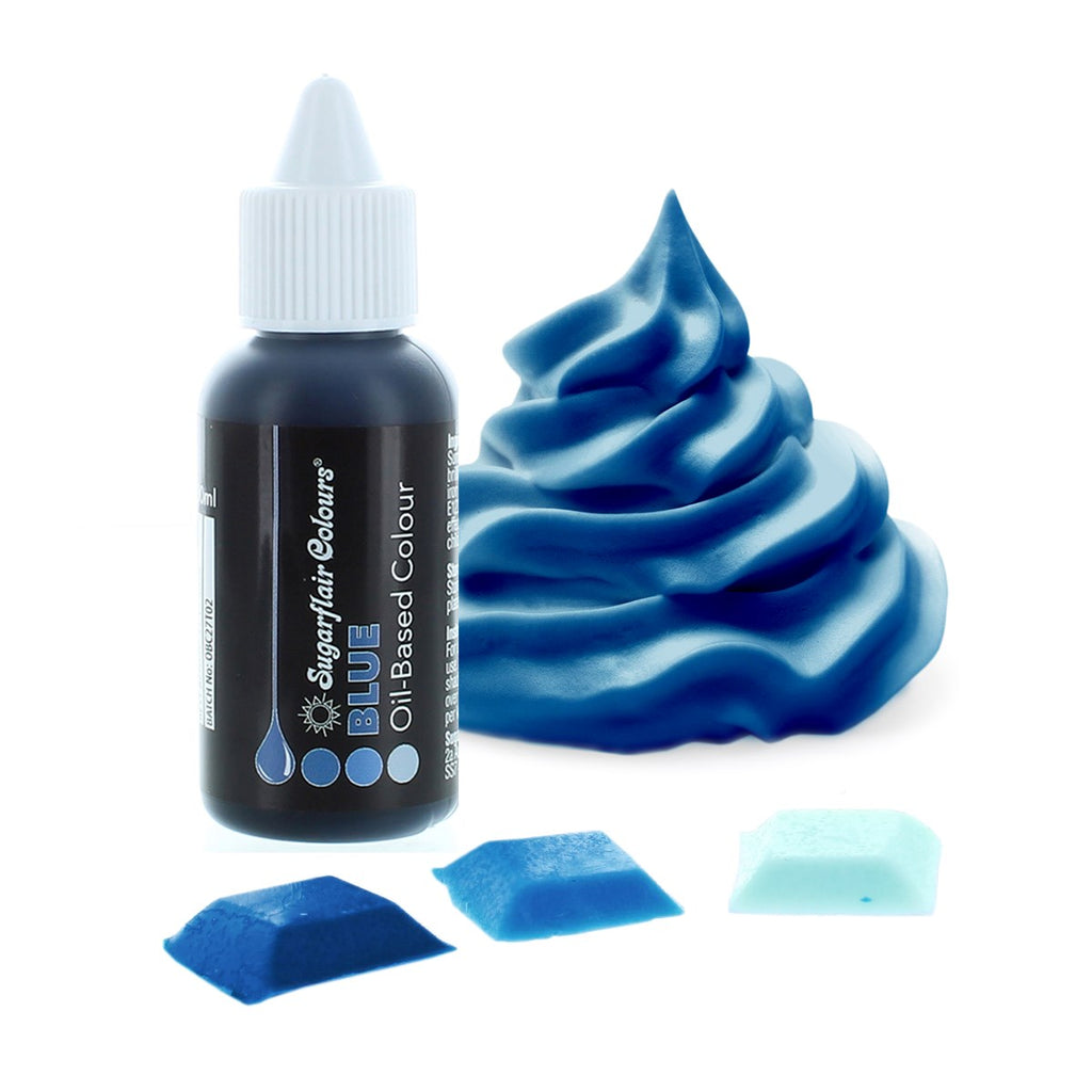 Sugarflair Blue Oil Based Colour 30ml
