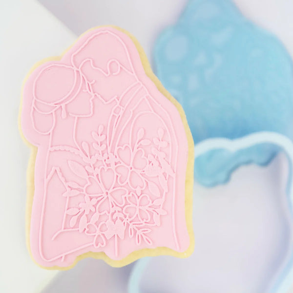 Bride & Groom Floral  OUTboss STAMP N CUT