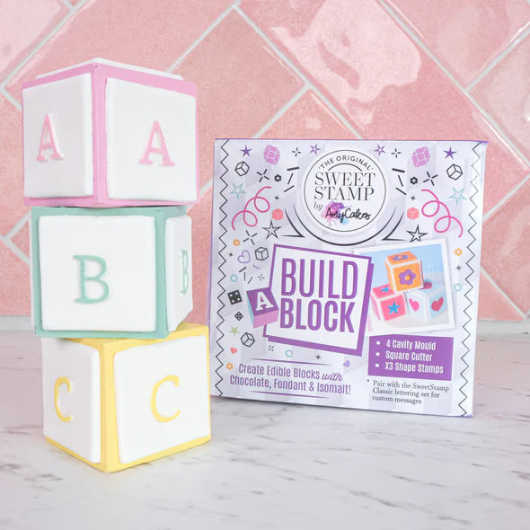 Build a Block Letter Set SWEET STAMP